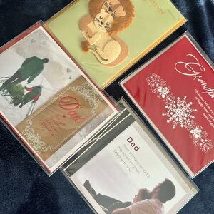 Papyrus Assorted Holiday & Father's Day Greeting Cards - Set of 4
